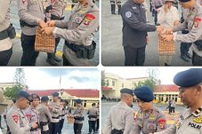 Infaq 5.000 Rupiah: Program Unggulan Brimob Kaltim Ringankan Beban Warga Sekitar Mako