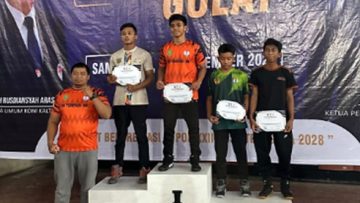 Bripda Fauzil Surya Salputra Raih Medali Perak Gulat Greco Roman di BK Porprov Kaltim 2025