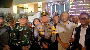 Kapolda Kaltim Bersama Forkopimda Gelar Patroli Malam Natal, Pastikan Ibadah dan Aktivitas Masyarakat Aman
