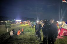 Amankan Malam Tahun Baru, Sat Brimob Polda Kaltim Lakukan Patroli di Sejumlah Titik Keramaian Masyarakat di Balikpapan