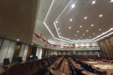Sempat Terdampak Angin Puting Beliung, Gedung DPRD Bojonegoro Kini Kembali Normal