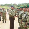 Menhan Sjafrie Sjamsoeddin Tinjau Yonif TP 827/MCY di Kutai Barat, Pastikan Kesiapan Satuan Penyangga IKN