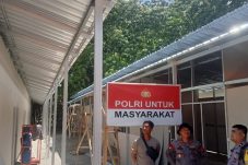 Progres Pembangunan Huntara Puluik Puluik di Polda Sumatera Barat