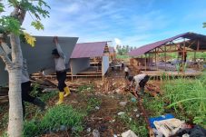 Polri Bangun 100 Unit Huntara untuk Warga Terdampak Bencana di Kapalo Koto, Padang