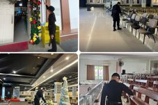 Jamin Keamanan Malam Tahun Baru, Tim Jibom Gegana Brimob Kaltim Sterilisasi Gereja di Balikpapan