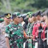 Danrem 091/ASN Pimpin Apel Gelar Kesiapan PAM VVIP Jelang Kunjungan Presiden RI di Balikpapan