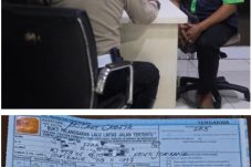 Satlantas Polres Gresik Tindak Tegas Sopir Bus Trans Jatim Ugal-ugalan di Jalan Protokol