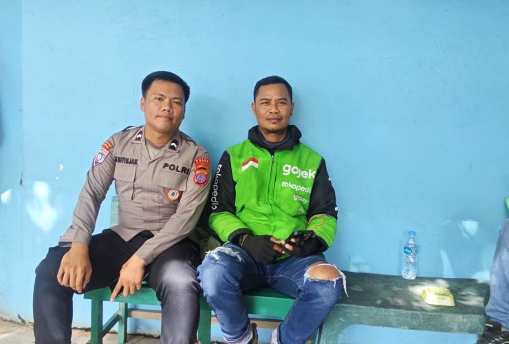Perkuat Sinergi Sekaligus Beri Edukasi Kamtibmas, Ditbinmas Polda Kaltim Intensifkan Ngopi Bareng Driver Ojol