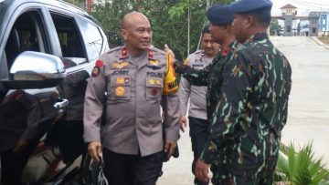 Wakapolda Kaltim Laksanakan Kunjungan Kerja ke Mako Batalyon C Pelopor Satbrimob Kaltim