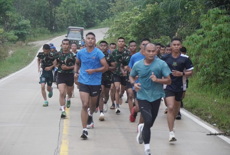 Semangat Juang dan Ketangguhan Prajurit Brigif TP 85/BTC