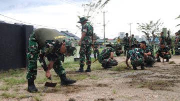 Kodam VI/Mulawarman Gelar Pembersihan Tempat Ibadah Sambut Ramadhan 1447 H
