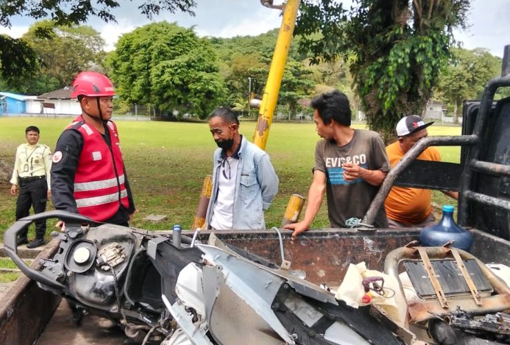 Wujud Kesiapsiagaan, Brimob Kaltim Bergerak Cepat Respon Laka Lantas