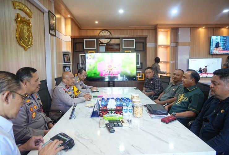 Perkuat Sinergi, Wakapolda Kaltim Terima Audiensi Komisi I DPRD Kukar