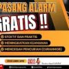 Ambil Langkah Preventif Polsek Gunung Anyar Pasang Alarm Gratis Untuk Warga