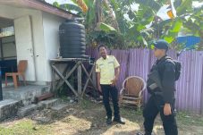 Cegah Potensi Tawuran, Detasemen Gegana Brimob Kaltim Gelar Patroli Dialogis di Perumahan Pupuk Balikpapan