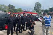 Asah Kesiapsiagaan Obvitnas, Detasemen Gegana Brimob Kaltim Gelar Simulasi Sterilisasi Bom di Pertamina Patra Niaga