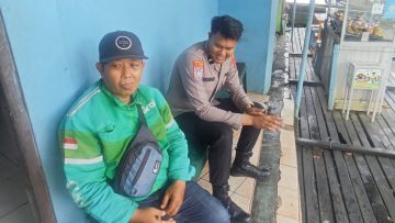 Ditbinmas Polda Kaltim Gelar Binluh dan Silaturahmi di Warung Ojol Kamtibmas, Serap Aspirasi Driver Ojek Online
