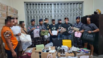 Penindakan Hukum Barang Illegal masuk ke ke Indonesia oleh Gabungan Satgas Pamtas RI-Mly