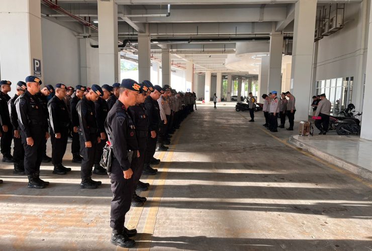 Kawal Liga 2 di Balikpapan, Batalyon A Brimob Kaltim Pastikan Laga Persiba vs Persiku Kudus Kondusif