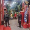 Jaga Kondusifitas Saat Imlek, Batalyon A Brimob Kaltim Patroli Klenteng dan Vihara di Kota Balikpapan