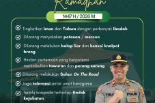 Kapolsek Gunung Anyar Keluarkan Himbauan Kamtibmas Ramadhan 1447 H, Warga Gunung Anyar Diminta Tertib dan Waspada