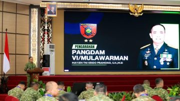 Pangdam VI/Mulawarman Buka Rapim TA 2026 “Fokus pada Sishankamrata dan Pengawalan Pembangunan Nasional”