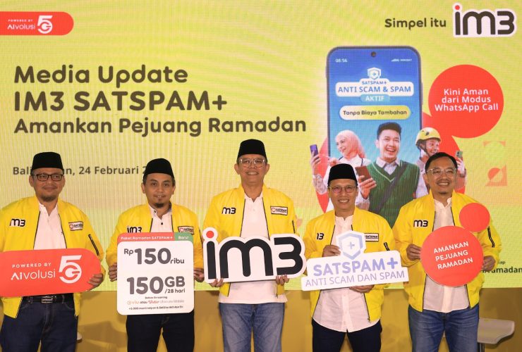 IM3 Hadirkan SATSPAM+ untuk Lindungi Masyarakat Balikpapan dari Lonjakan Penipuan Digital Saat Ramadan
