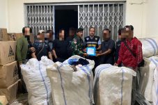 Sinergitas Aparat Gagalkan Ballpress Ilegal di Perbatasan Utara Kalimantan