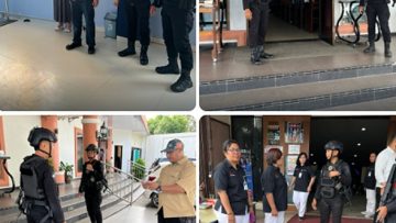 Jamin Kekhidmatan Ibadah Minggu, Detasemen Gegana Brimob Kaltim Kawal Sejumlah Gereja di Balikpapan