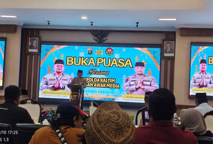 Kapolda Kaltim Buka Puasa Bersama Awak Media, Perkuat Sinergi Informasi kepada Masyarakat