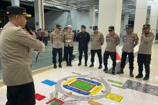 Jamin Keamanan Liga 2, Brimob Batalyon C Pelopor Kawal Laga Persiba Balikpapan vs PSIS Semarang