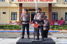 Pengabdian Tanpa Batas: Batalyon B Pelopor Gelar Apel Tradisi Lepas Iptu Priyo Susilo Memasuki Masa Purna Bakti