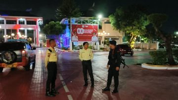 Gegana Satbrimob Polda Kaltim Perketat Pengamanan Obyek Vital di Balikpapan