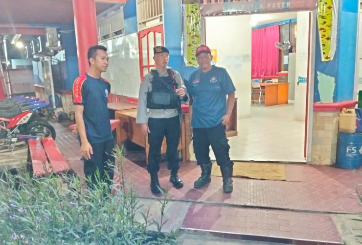 Brimob Kaltim Intensifkan Patroli Sambang di Paser, Sasar Obyek Vital dan Pemukiman