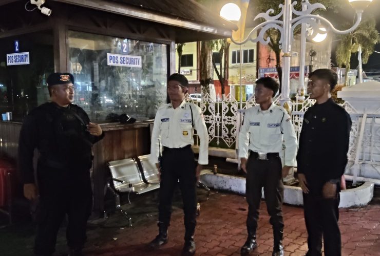 Jaga Kondusivitas Malam Hari, Detasemen Gegana Brimob Kaltim Perketat Keamanan Objek Vital di Balikpapan