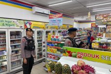 Ciptakan Rasa Aman Malam Hari, Brimob Batalyon B Pelopor Samarinda Patroli Objek Vital di Wilayah Seberang