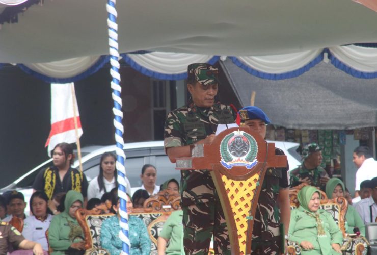 Program TNI Manunggal Membangun Desa (TMMD) Ke-127 Tahun 2026 di wilayah Kodim 0912/Kutai Barat resmi ditutup