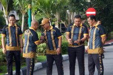 Kapolda Kaltim Pimpin Olahraga Bersama, Perkuat Soliditas dan Budaya Hidup Sehat Personel