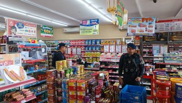 Batalyon B Pelopor Brimob Kaltim Intensifkan Patroli Kamtibmas di Objek Vital Kota Samarinda