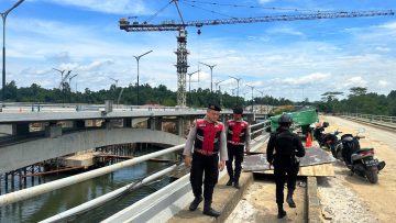 Kawal Pembangunan Ibu Kota Nusantara, Satgas Preventif Brimob Kaltim Intensifkan Patroli di KIPP IKN