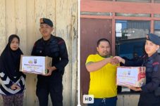 Ramadan Penuh Berkah, Detasemen Gegana Satbrimob Polda Kaltim Salurkan Bantuan Kemanusiaan di Balikpapan Barat