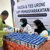 Lapas Kelas IIA Balikpapan Perkuat Komitmen Bersih Narkoba Lewat Tes Urine dan Razia Hunian