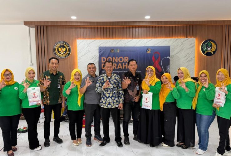 Semangat Solidaritas Warnai Donor Darah Hari Bhakti Pemasyarakatan ke-62 di Balikpapan