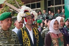 Raffi Ahmad Ajak Kolaborasi Generasi Muda dan Seni saat Kunjungan ke Kodam VI/Mulawarman