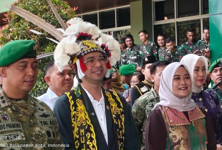 Raffi Ahmad Ajak Kolaborasi Generasi Muda dan Seni saat Kunjungan ke Kodam VI/Mulawarman