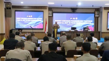Polda Kaltim Dukung Perumusan Kebijakan Diklat Polri 2027 Melalui Kegiatan Survey SSDM Polri