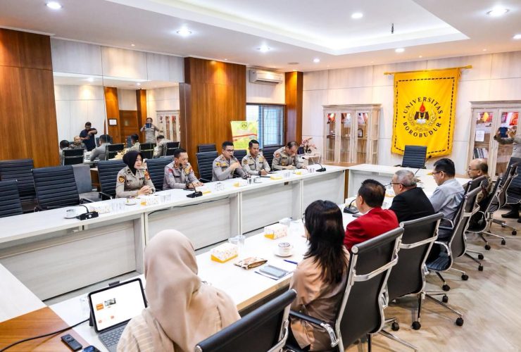 Polri–Universitas Borobudur Perkuat Kolaborasi, Akselerasi Transformasi Pendidikan melalui Pusat Studi Kepolisian