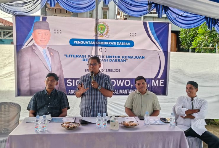 Sigit Wibowo Dorong Literasi Politik Warga Balikpapan, Tegaskan Demokrasi Dimulai dari Lingkungan Terdekat