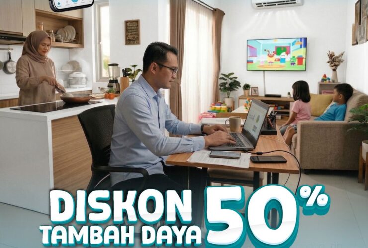 PLN Hadirkan Promo “Power Up Real”, Diskon Tambah Daya 50 Persen hingga 28 April 2026