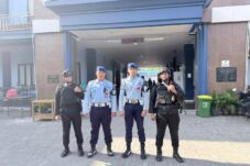 Jamin Kekhusyukan Ibadah Minggu, Detasemen Gegana Satbrimob Polda Kaltim Sterilisasi dan Amankan Gereja di Balikpapan